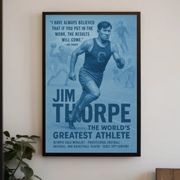 The Worlds Greatest Athlete Jim Thorpe Poster