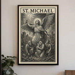 St. Michael Protector And Guardian Poster