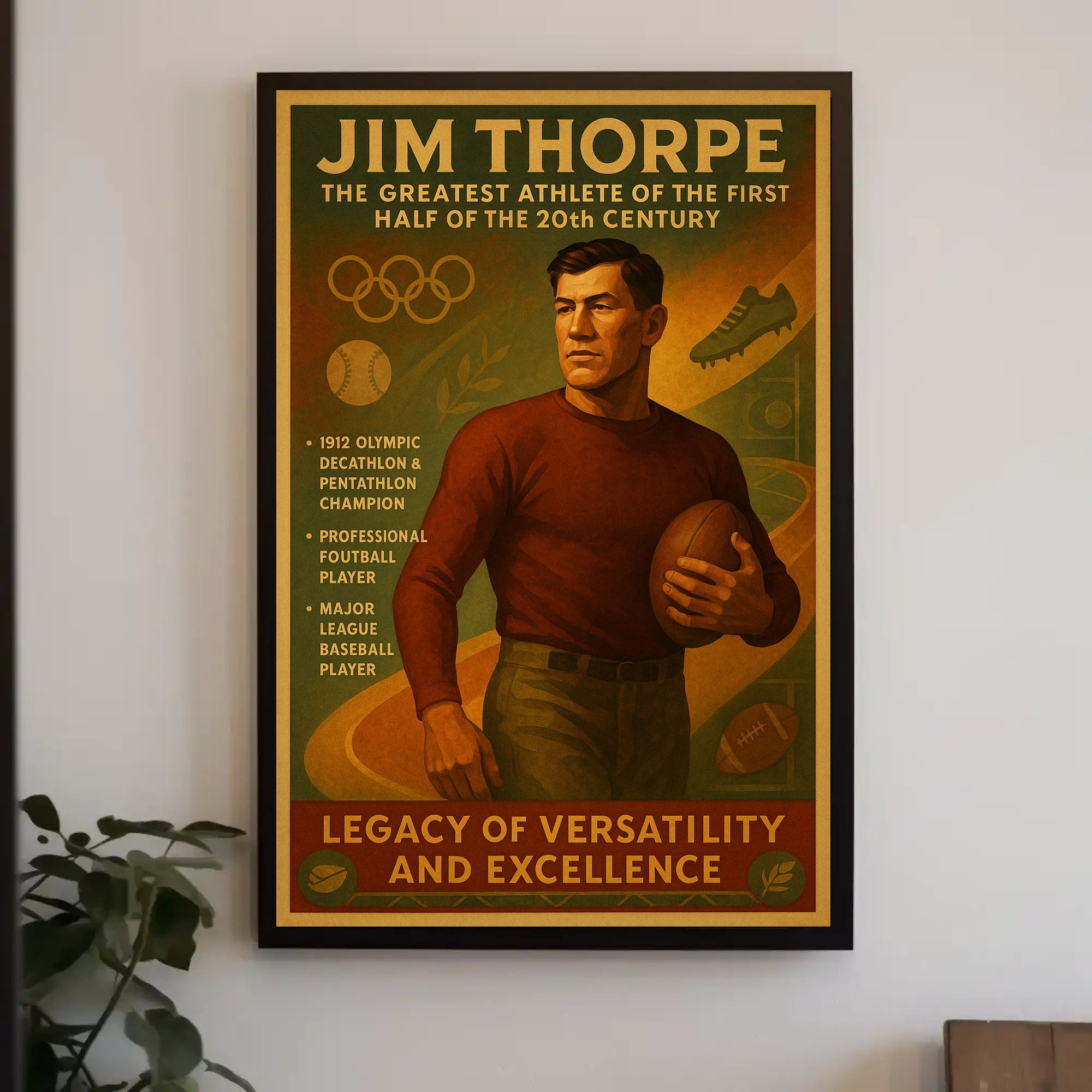 Jim Thorpe: A Sports Legacy Poster