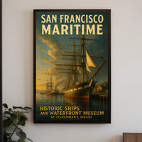 San Francisco Maritime Museum Poster