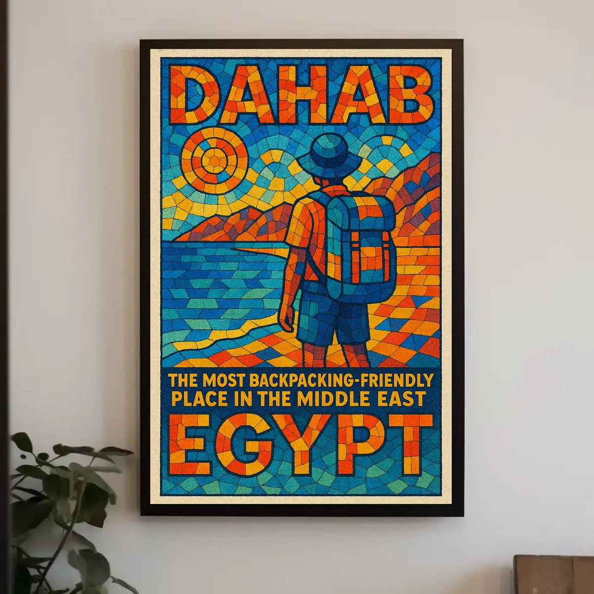 Discover Dahab, Egypt Poster