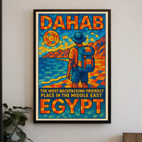 Discover Dahab, Egypt Poster