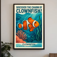 Discover the Charm of Clownfish Poster