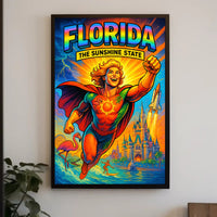Florida The Sunshine State Poster PosterGoat