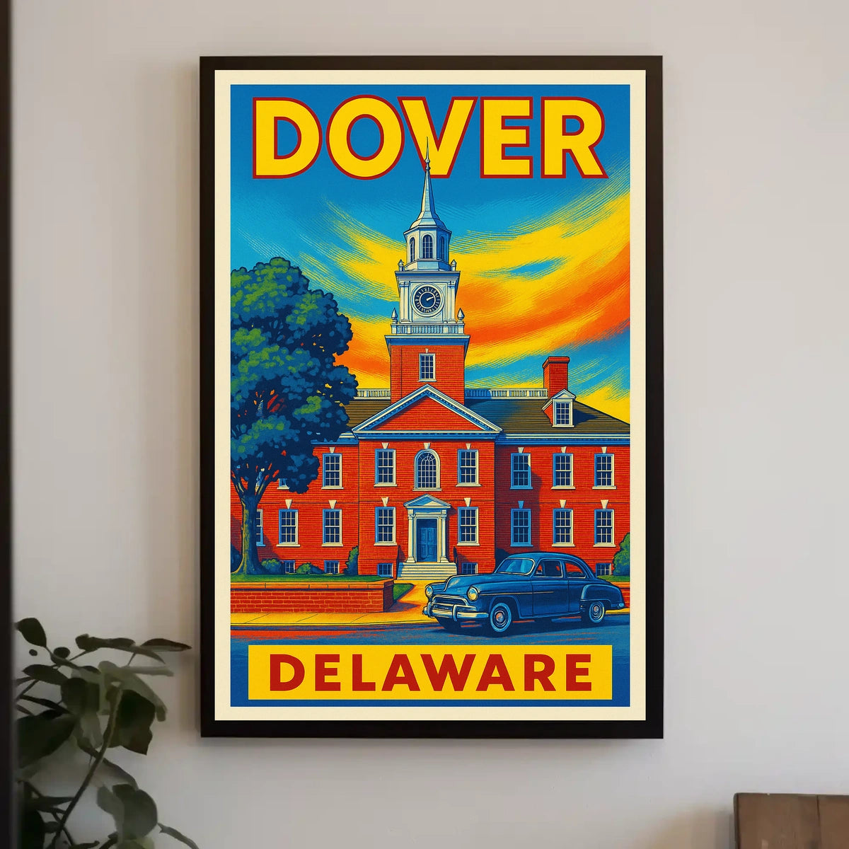Dover, Delaware Poster