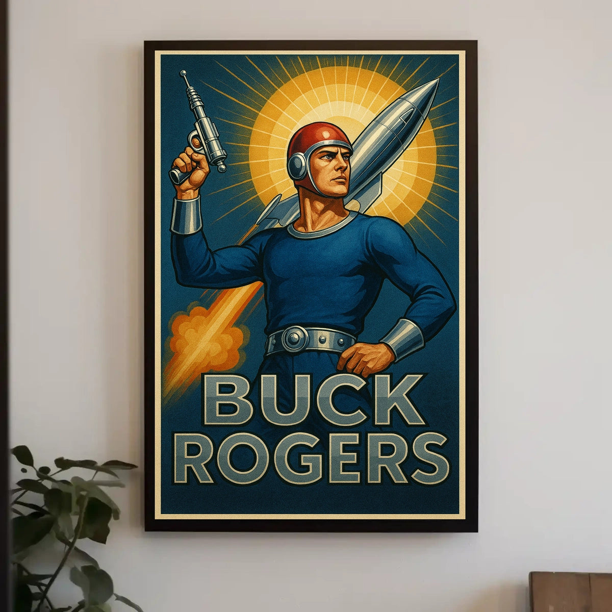 Buck Rogers Adventure Poster