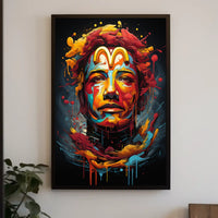 Vibrant Expression Poster
