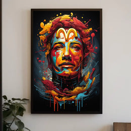 Vibrant Expression Poster