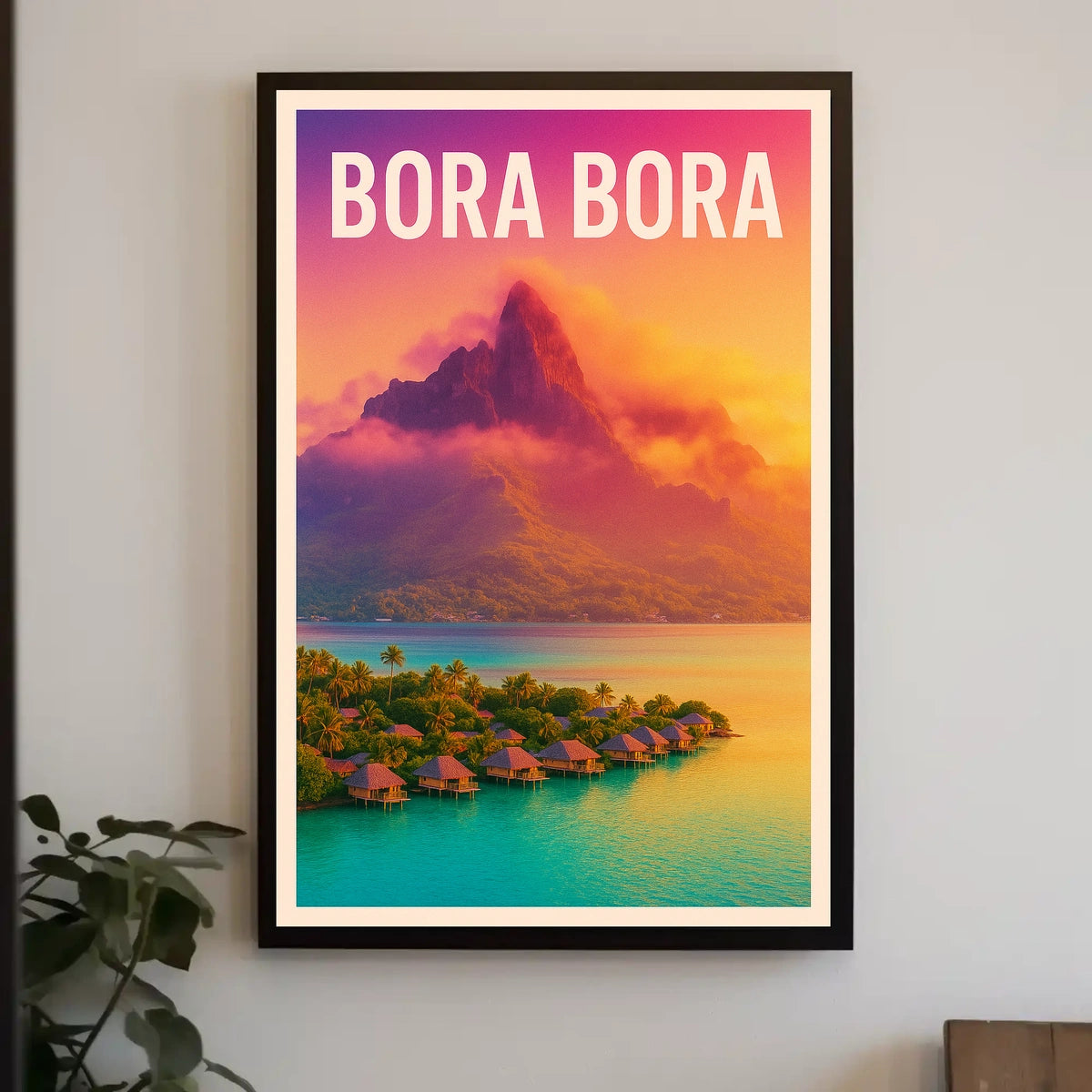Bora Bora Paradise Poster