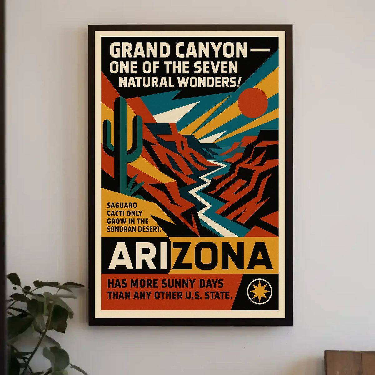 Grand Canyon Natural Wonder of Arizona Poster