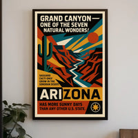 Grand Canyon Natural Wonder of Arizona Poster