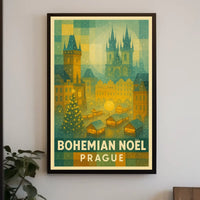 Bohemian Noël in Prague Poster