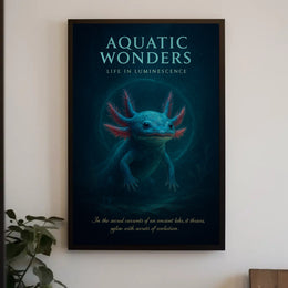 Aquatic Wonders Wall Art Print Decor