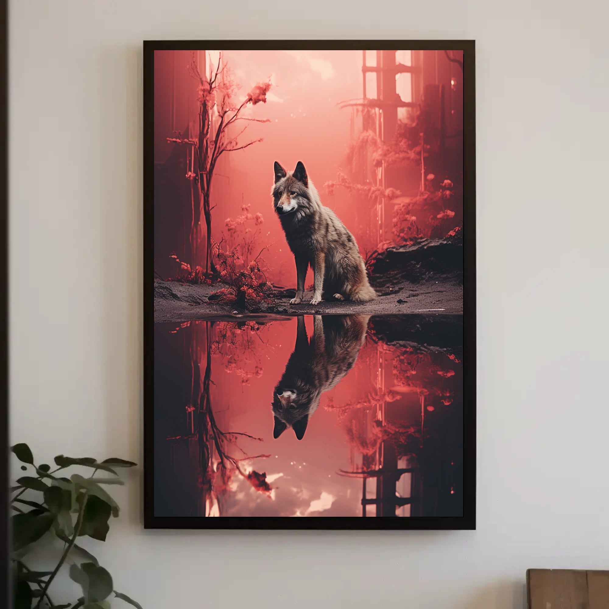 Reflections Of The Wild Poster PosterGoat