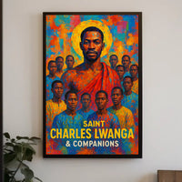 Saint Charles Lwanga Companions Poster