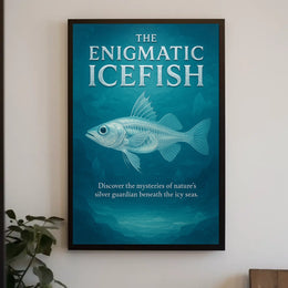 The Enigmatic Icefish Poster