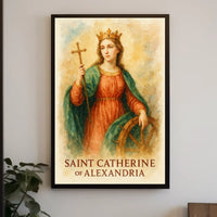Saint Catherine of Alexandria Poster