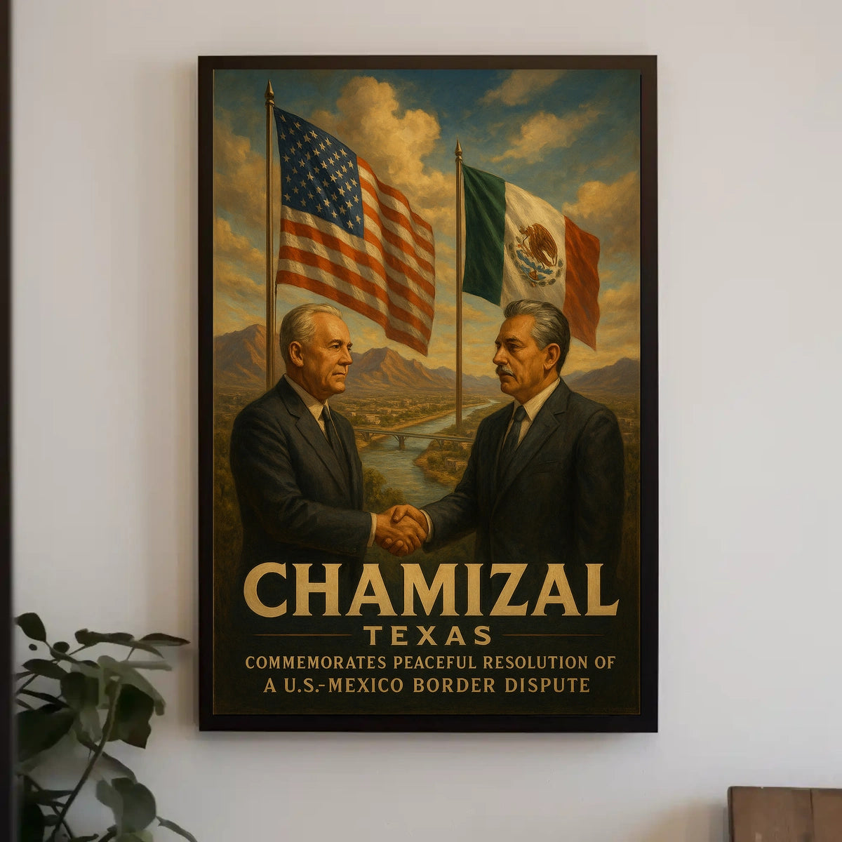 Chamizal Commemoration Poster