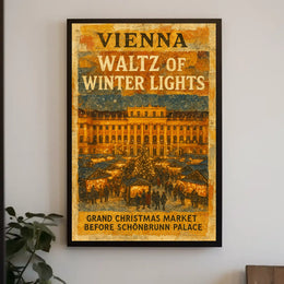 Vienna Waltz Of Winter Lights Poster