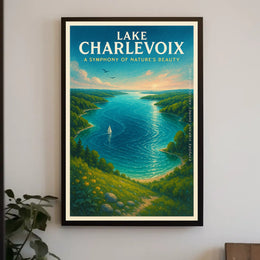 Lake Charlevoix A Symphony Of NatureS Poster