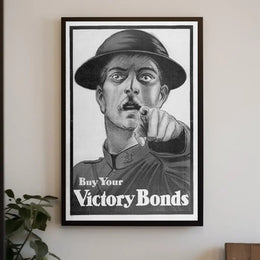 Victory Bonds Campaign Poster PosterGoat