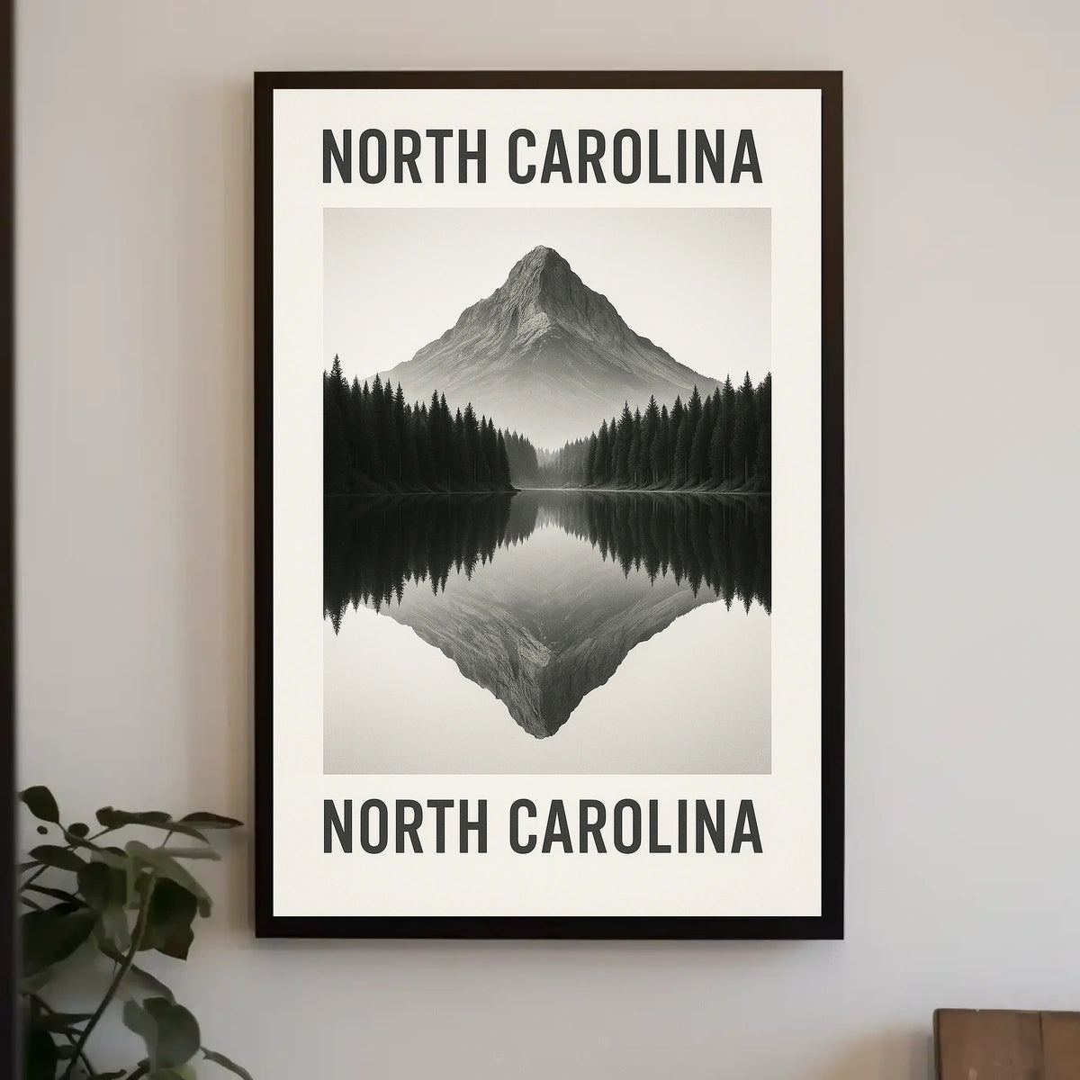 North Carolina Reflections Poster