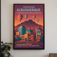Discover Albuquerque Poster