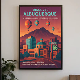 Discover Albuquerque Poster