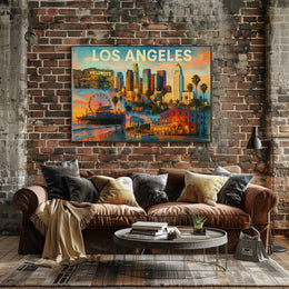 Los Angeles Dreamscape Poster