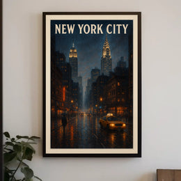 New York City Nights Poster