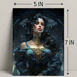 Enigmatic Elegance Poster