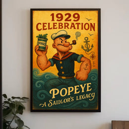 Popeye 1929 Art Poster POP-45