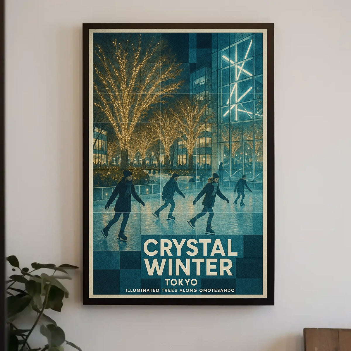 Crystal Winter In Tokyo Poster