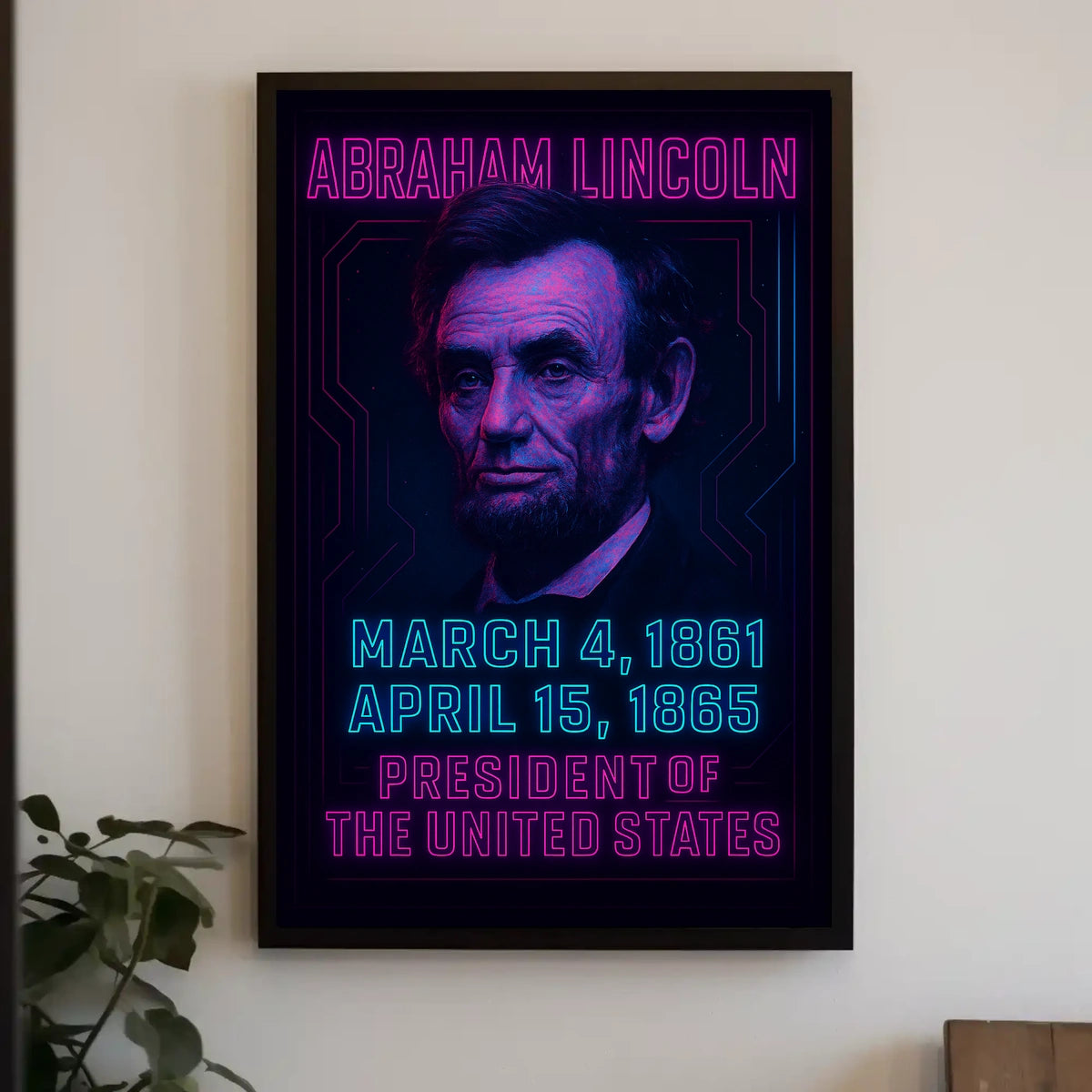 Abraham Lincoln 16Th President Poster