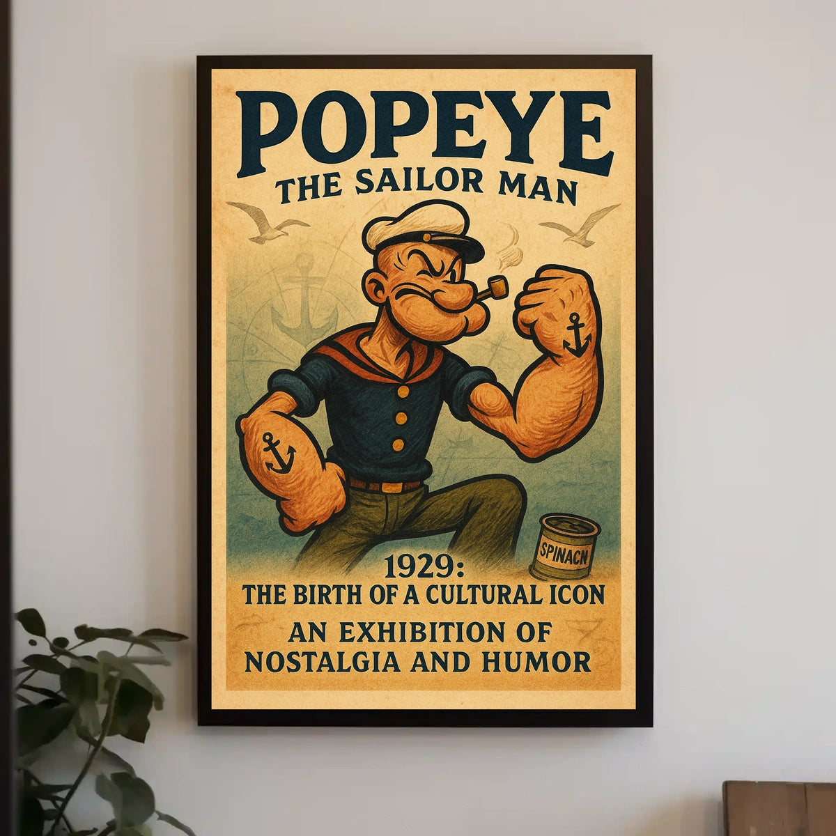 Popeye 1929 Art Poster POP-202