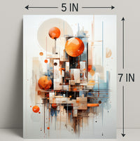 Abstract Geometric Composition Abstract Poster PosterGoat