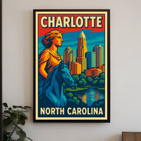 Charlotte, North Carolina Poster