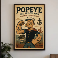 Popeye 1929 Art Poster POP-30