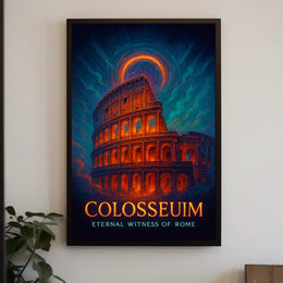 Colosseum Eternal Witness of Rome Poster