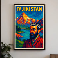Tajikistan Scenic Poster
