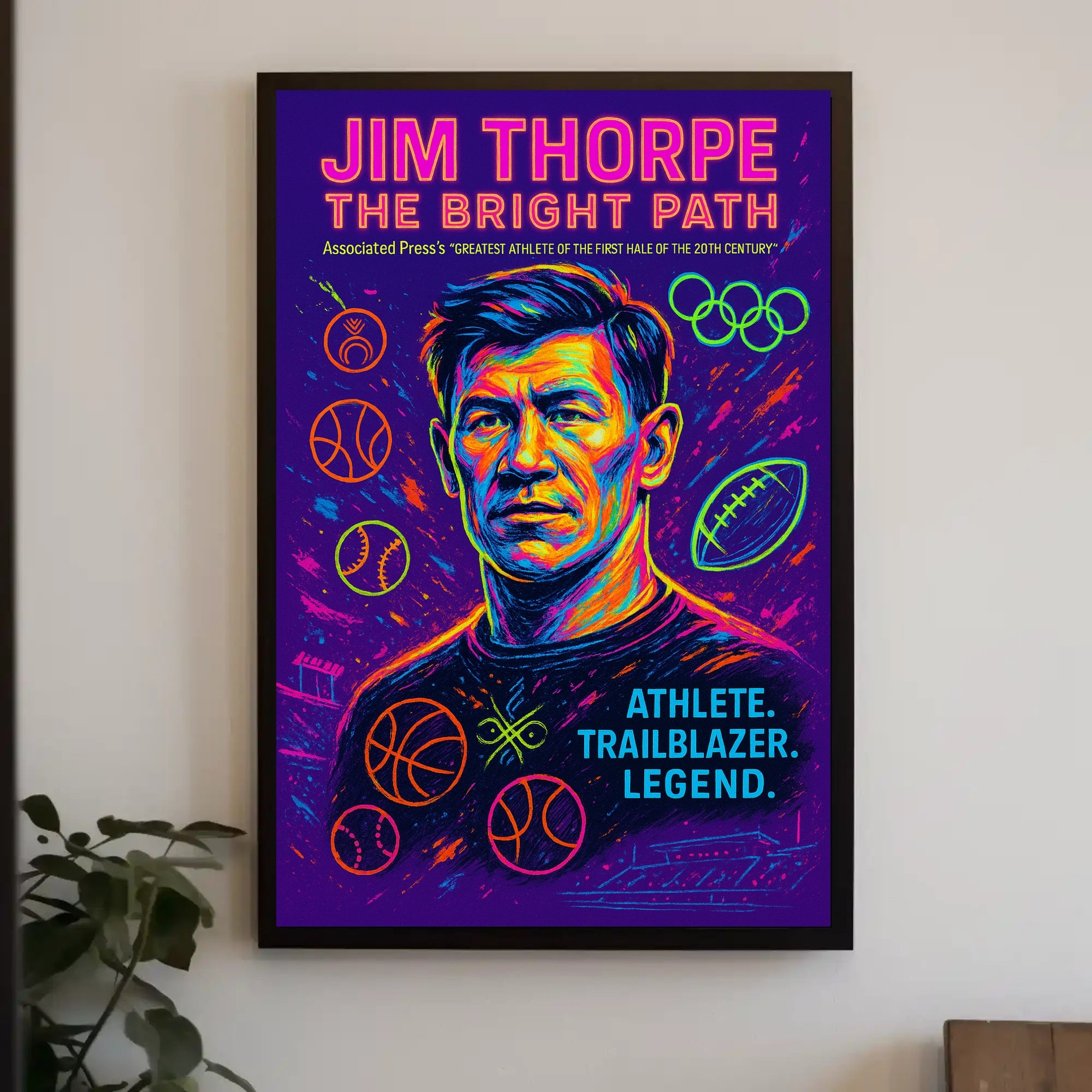 Jim Thorpe: The Bright Path Poster