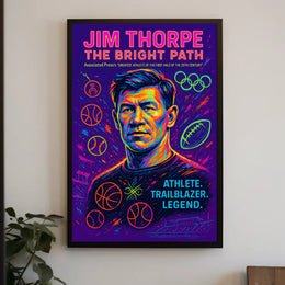 Jim Thorpe: The Bright Path Poster