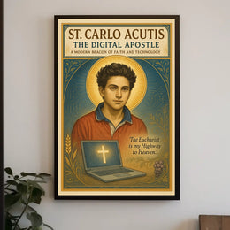 St. Carlo Acutis The Digital Apostle Poster