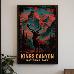 Kings Canyon National Park Poster
