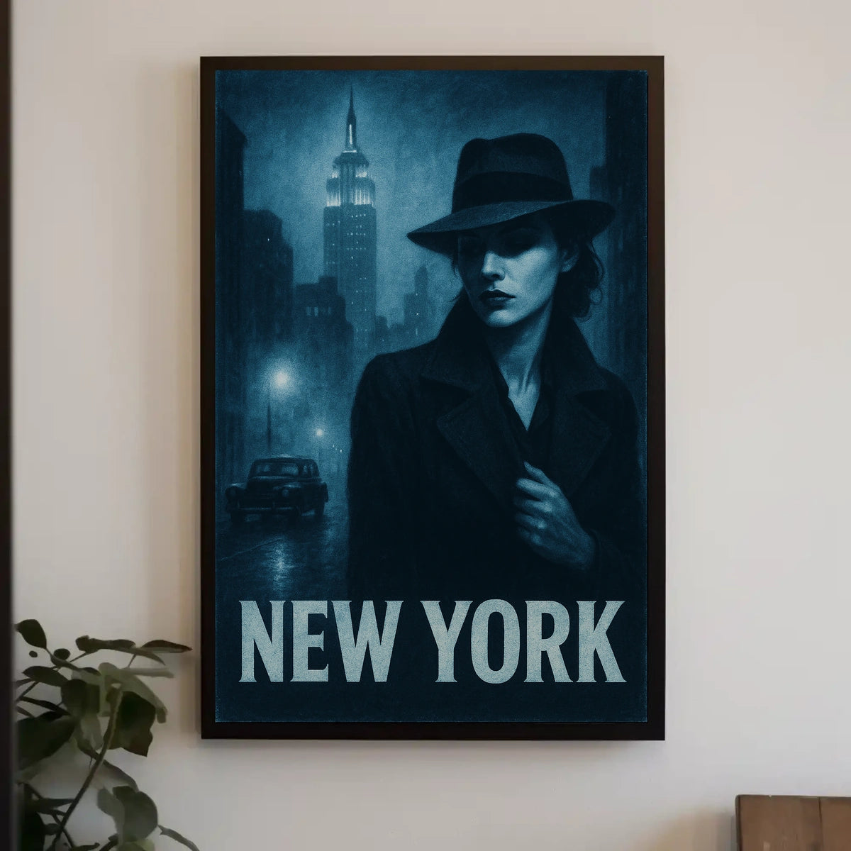 Noir New York Poster