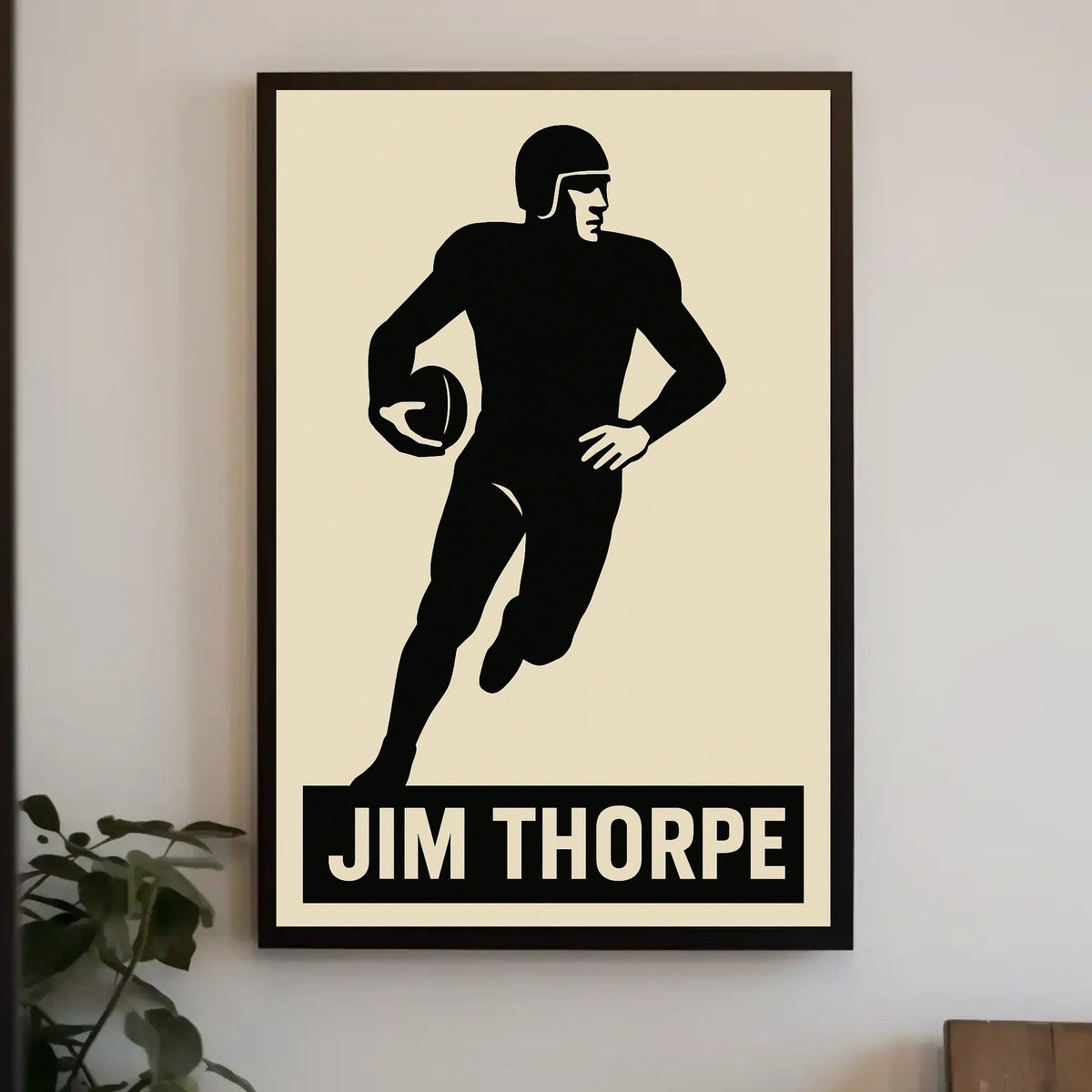 Jim Thorpe Athletic Legend Poster