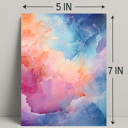 Abstract Color Symphony Abstract Poster PosterGoat