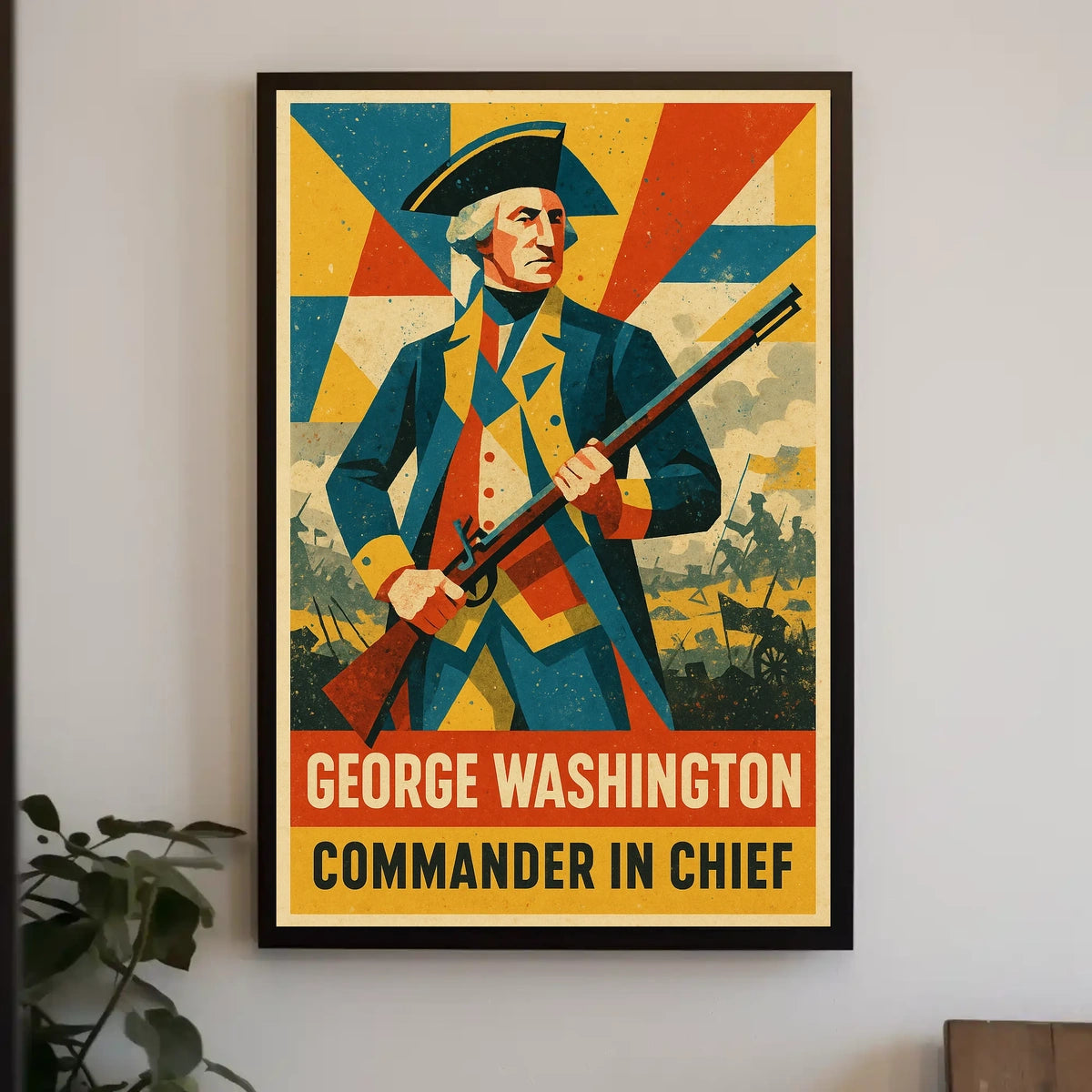 George Washington Commander In Chief Poster