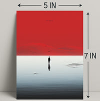 Solitary Reflection Poster