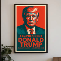 Donald Trump Visionary Vanguard Pop Art Poster